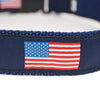 USA Dog Collar - Navy