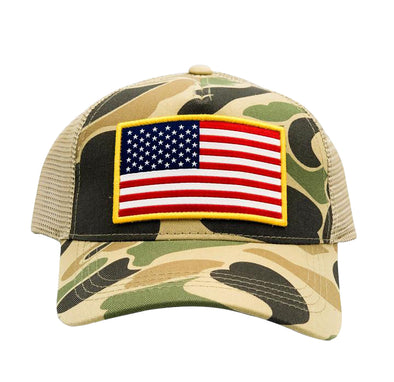 Camo USA Trucker hat