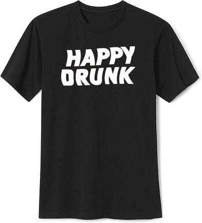 Happy Drunk Tee - Black