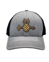 Grey Pineapple Hat