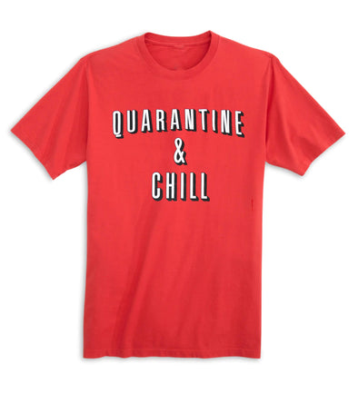 Quarantine & Chill Tee - Red