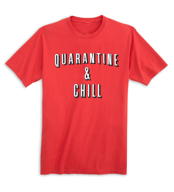 Quarantine & Chill Tee - Red