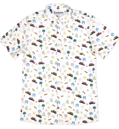 Beach Button Down