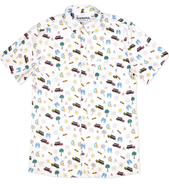 Beach Button Down