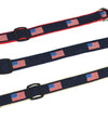 USA Dog Collar - Navy