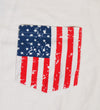 American Flag Pocket Tee